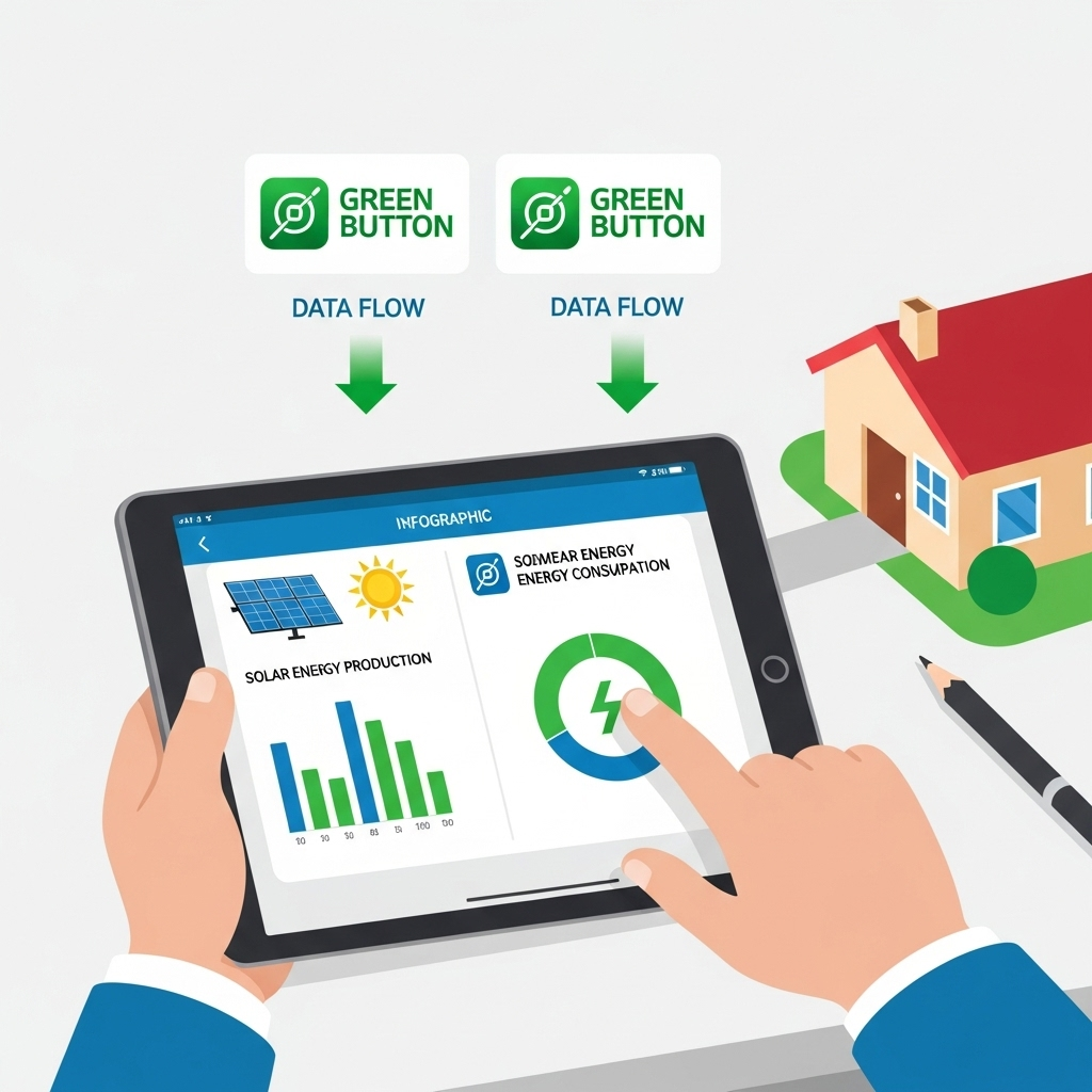 Green Button for Solar Owners: A Practical Data Sharing Guide