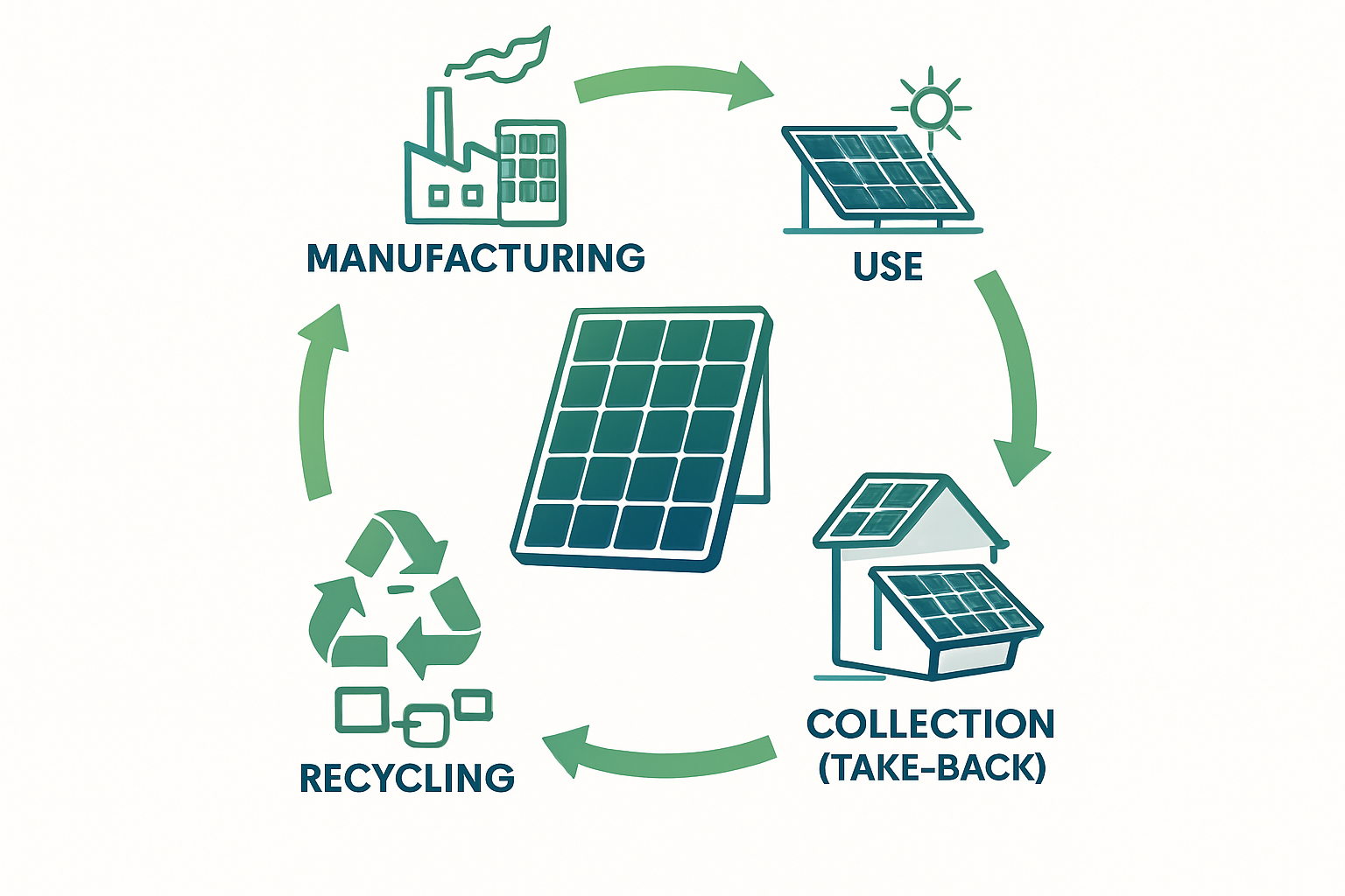 EPR and Take-Back: Policy Playbook for PV Module Makers