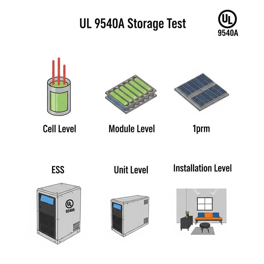 Stop hidden fire risks: UL9540A thermal runaway insights for ESS