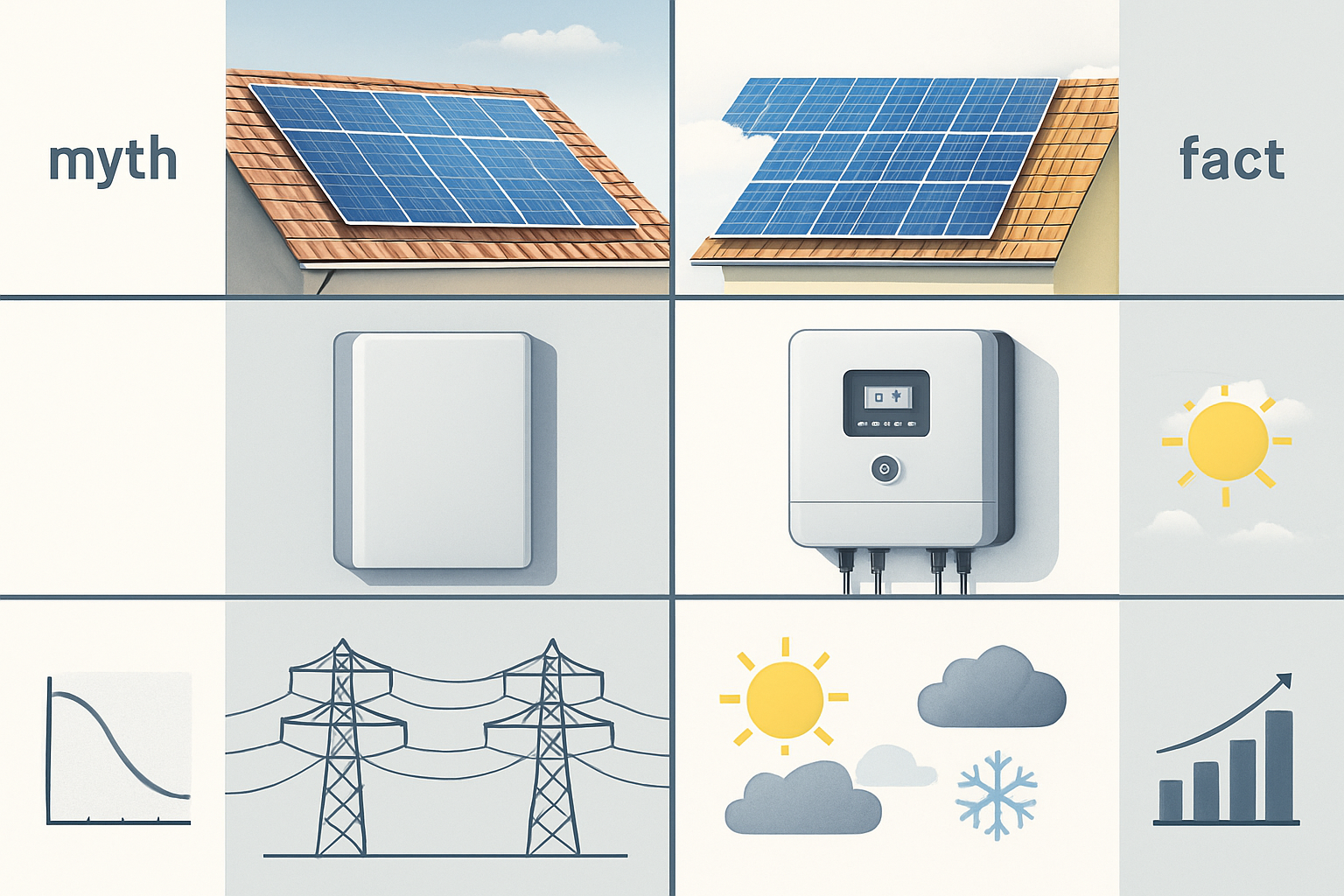 Solar Myths vs Facts