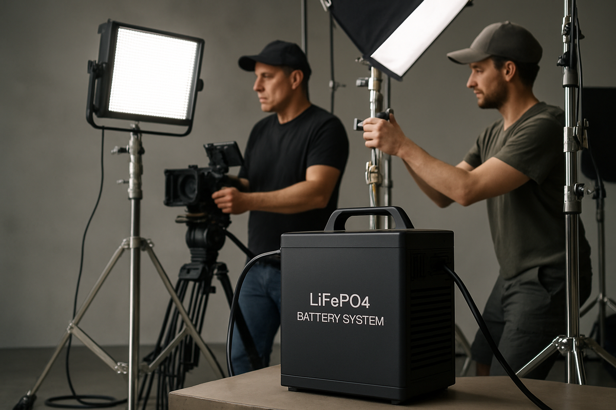 LiFePO4 for Film: Reliable LED & Grip Power | Anern