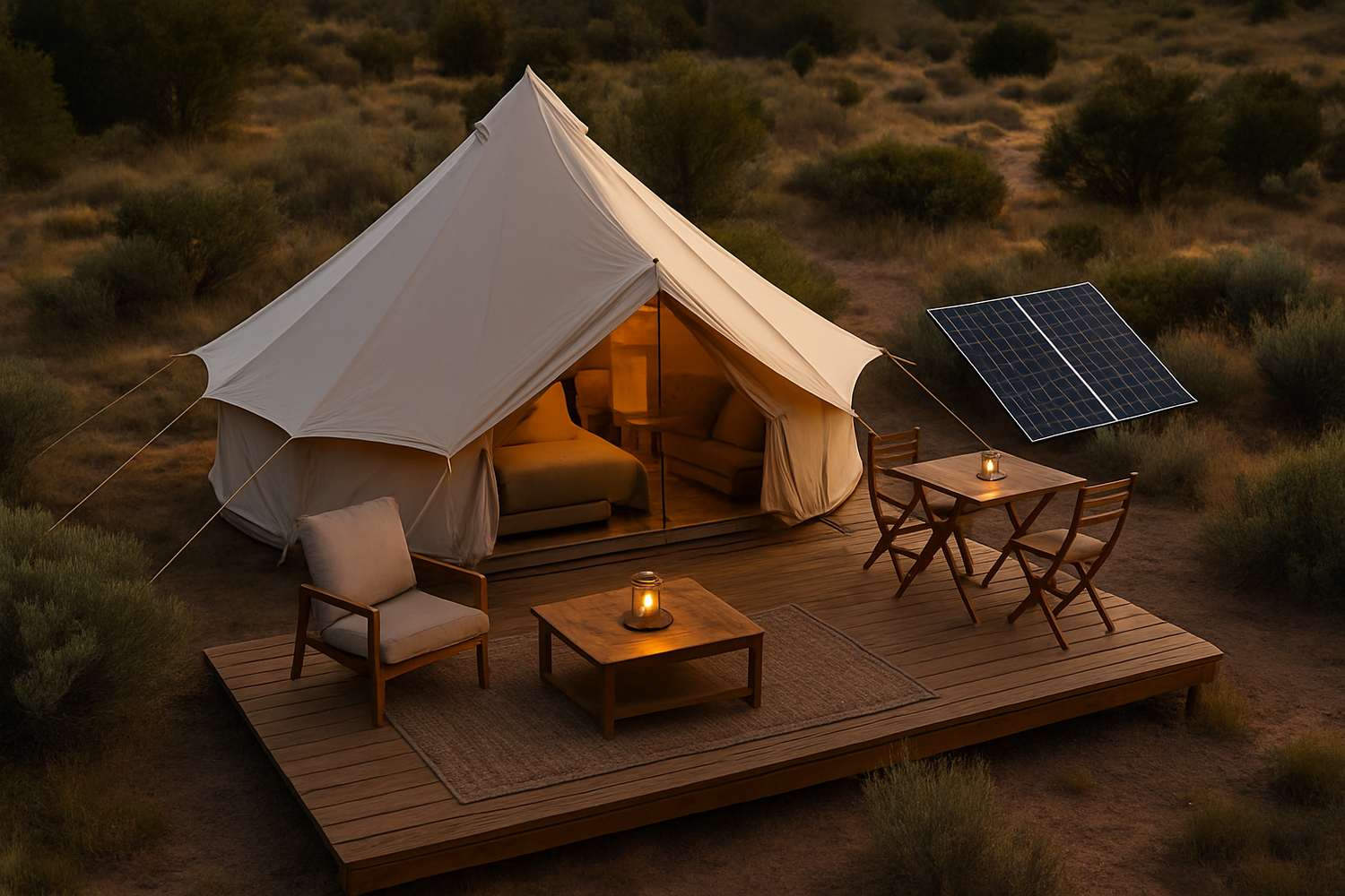 How to Right-Size LiFePO4 ESS for Luxury Tents
