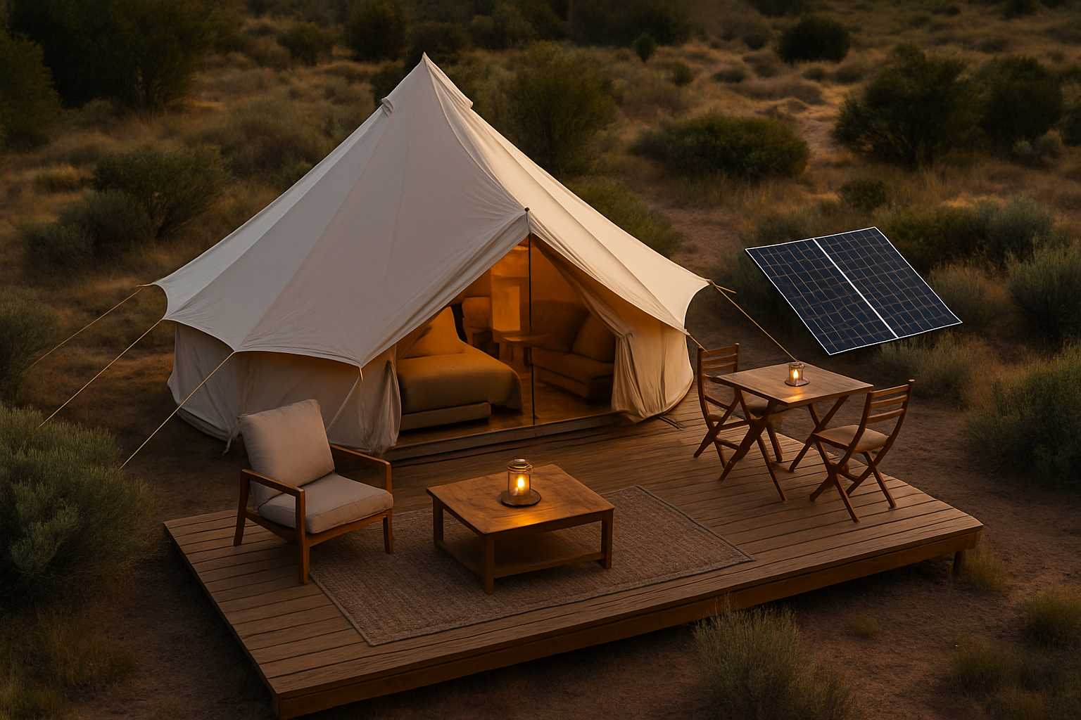 How to Right-Size LiFePO4 ESS for Luxury Tents