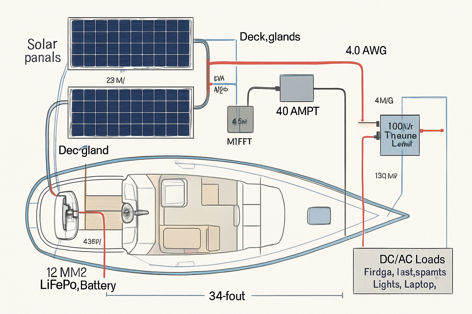Case Study: 400W Solar + ESS Keeps a Liveaboard Off-Grid