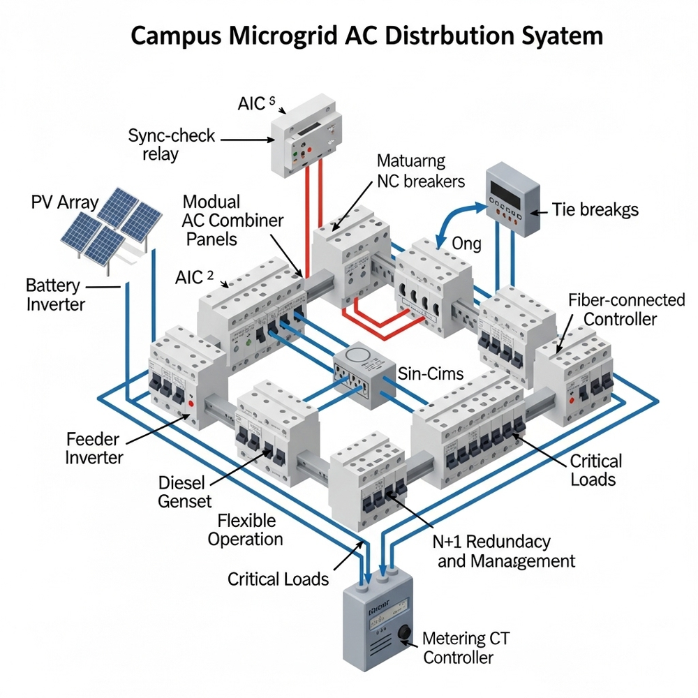 Future-Proofing Microgrids: Modular AC Combiner Strategy