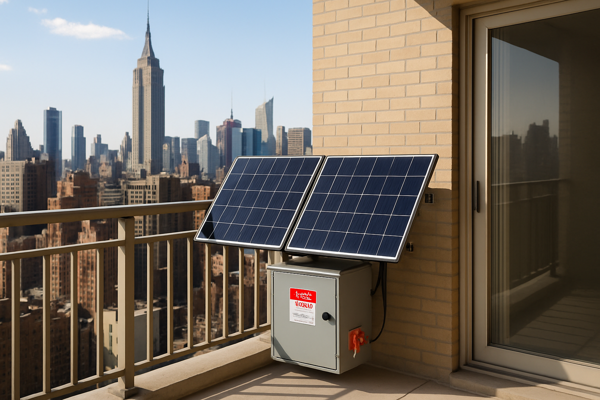 Case Study: NYC Balcony Solar + ESS That Passed FDNY Review