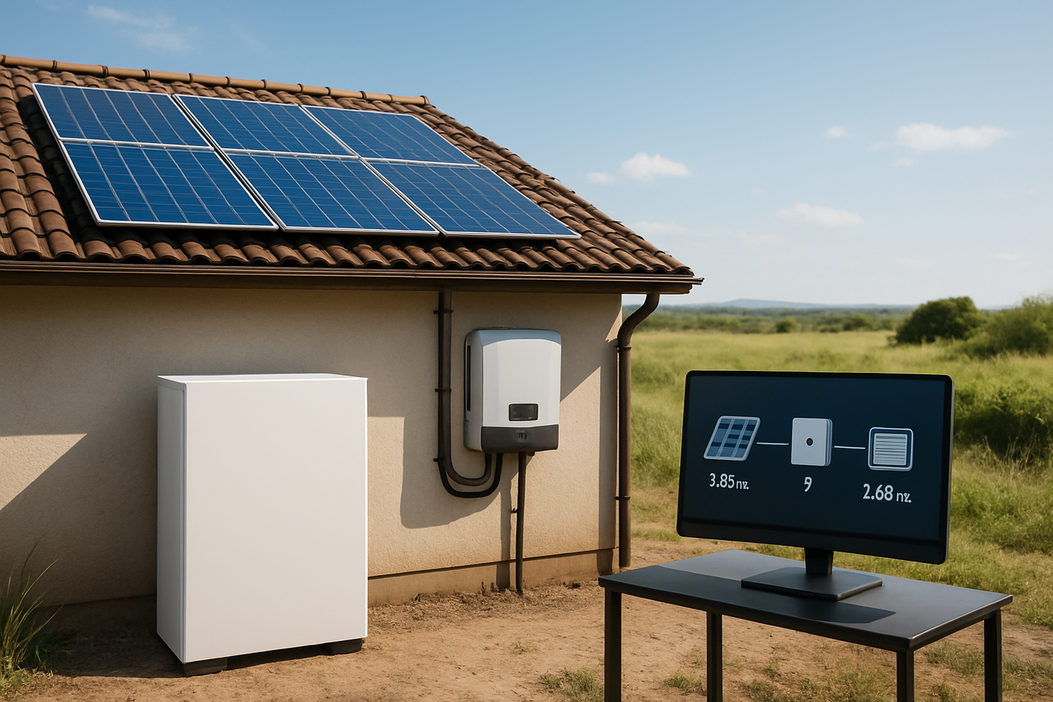 Monitoring Off-Grid Solar-Hybrid Systems for Reliable Autonomy