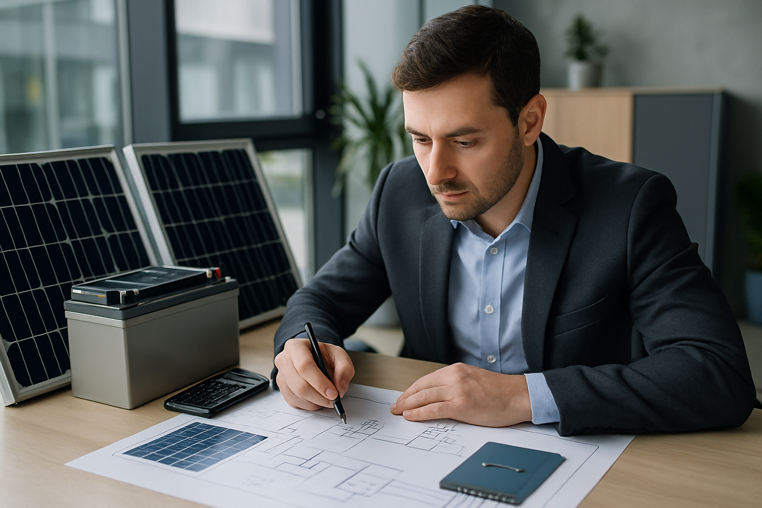 Sizing Solar Panels and Batteries for Off‑Grid