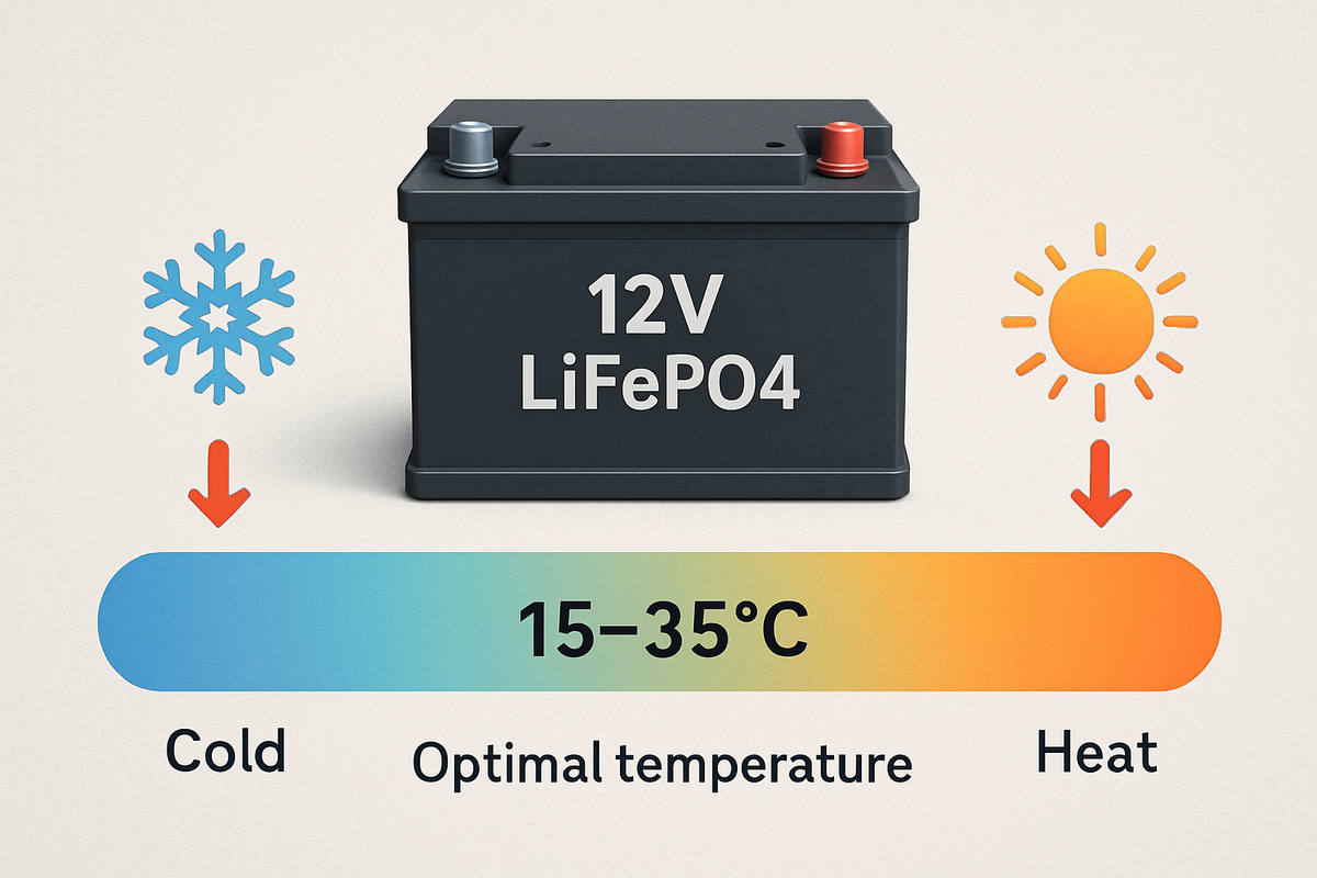 Does Temperature Affect 12V LiFePO4 Battery Efficiency?