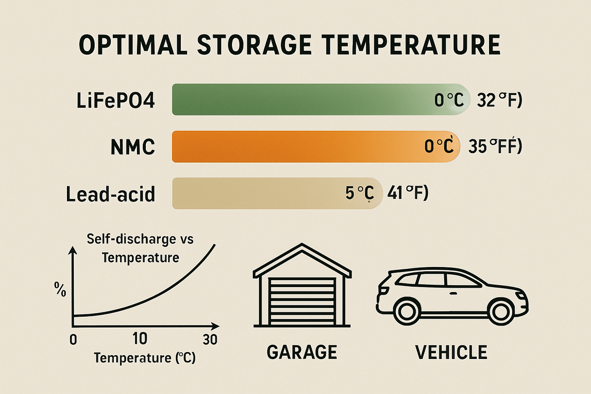 Stop Silent Drain: Best Storage Temps for Portable Power Stations