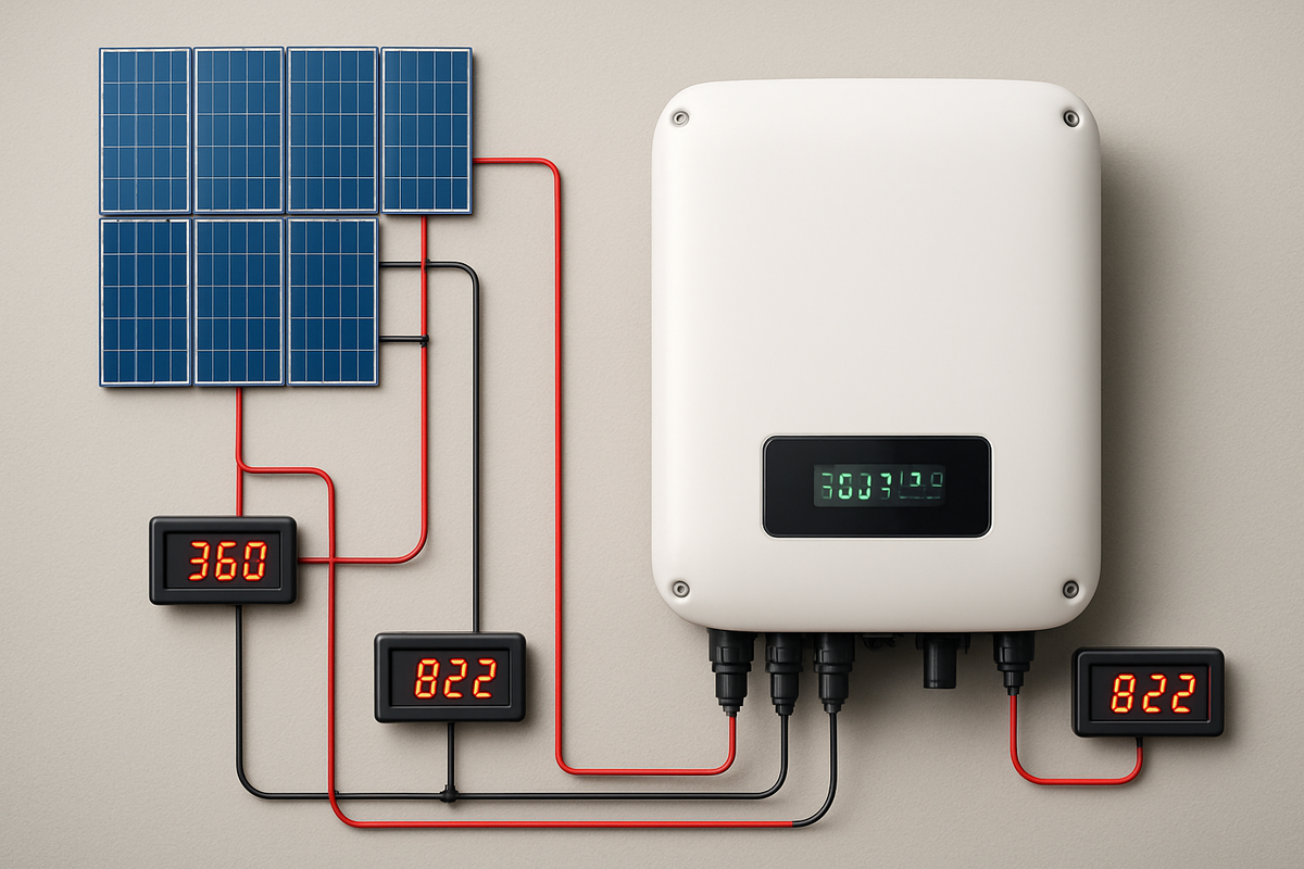 String Pv Design PV String Design: Mastering Voltage & DC/AC Ratios - Anern