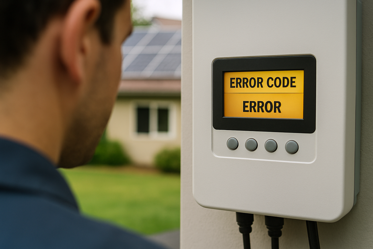 Inverter Error Codes: Troubleshooting & Escalation Guide - Anern
