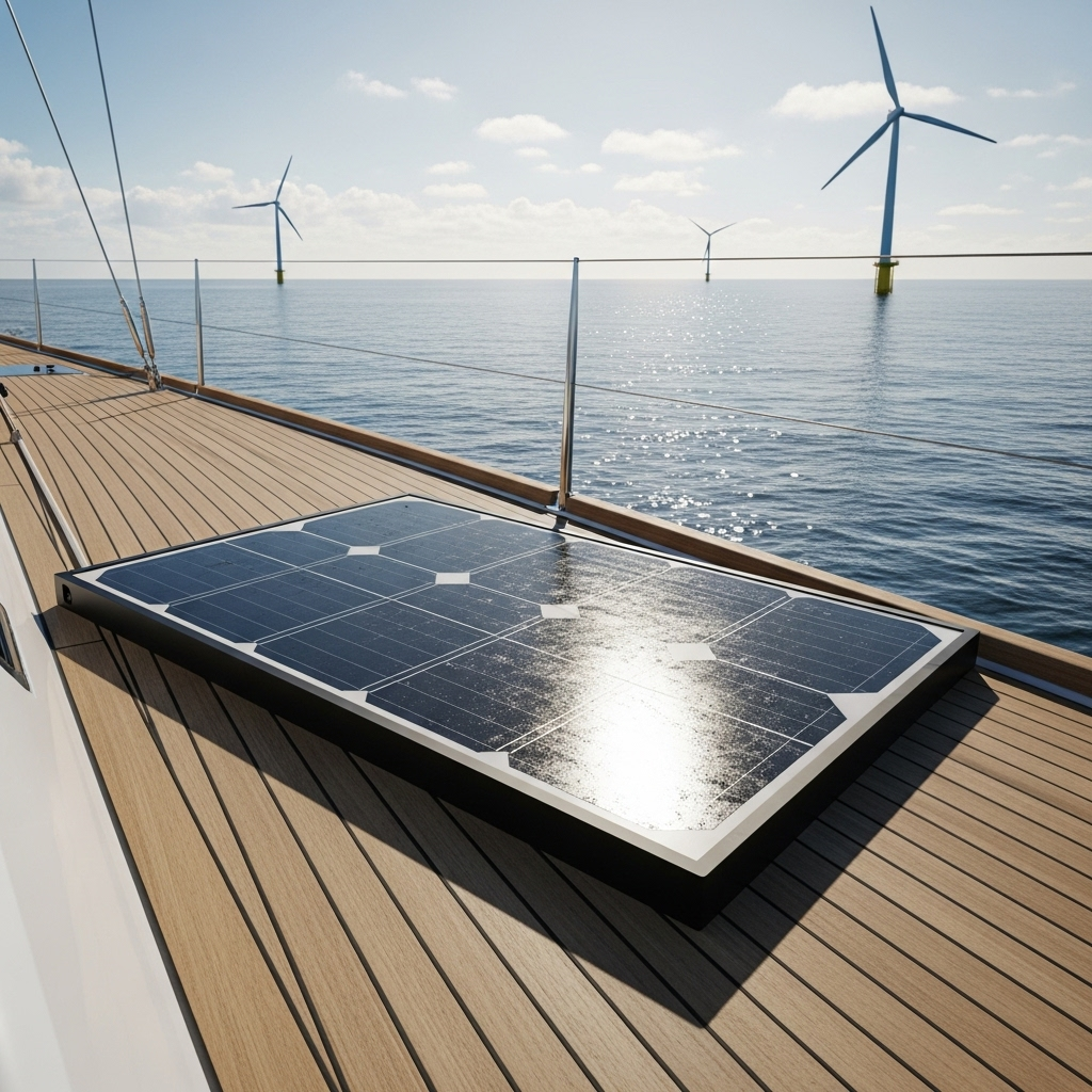 Offshore wind corrosion tech now shields portable marine solar