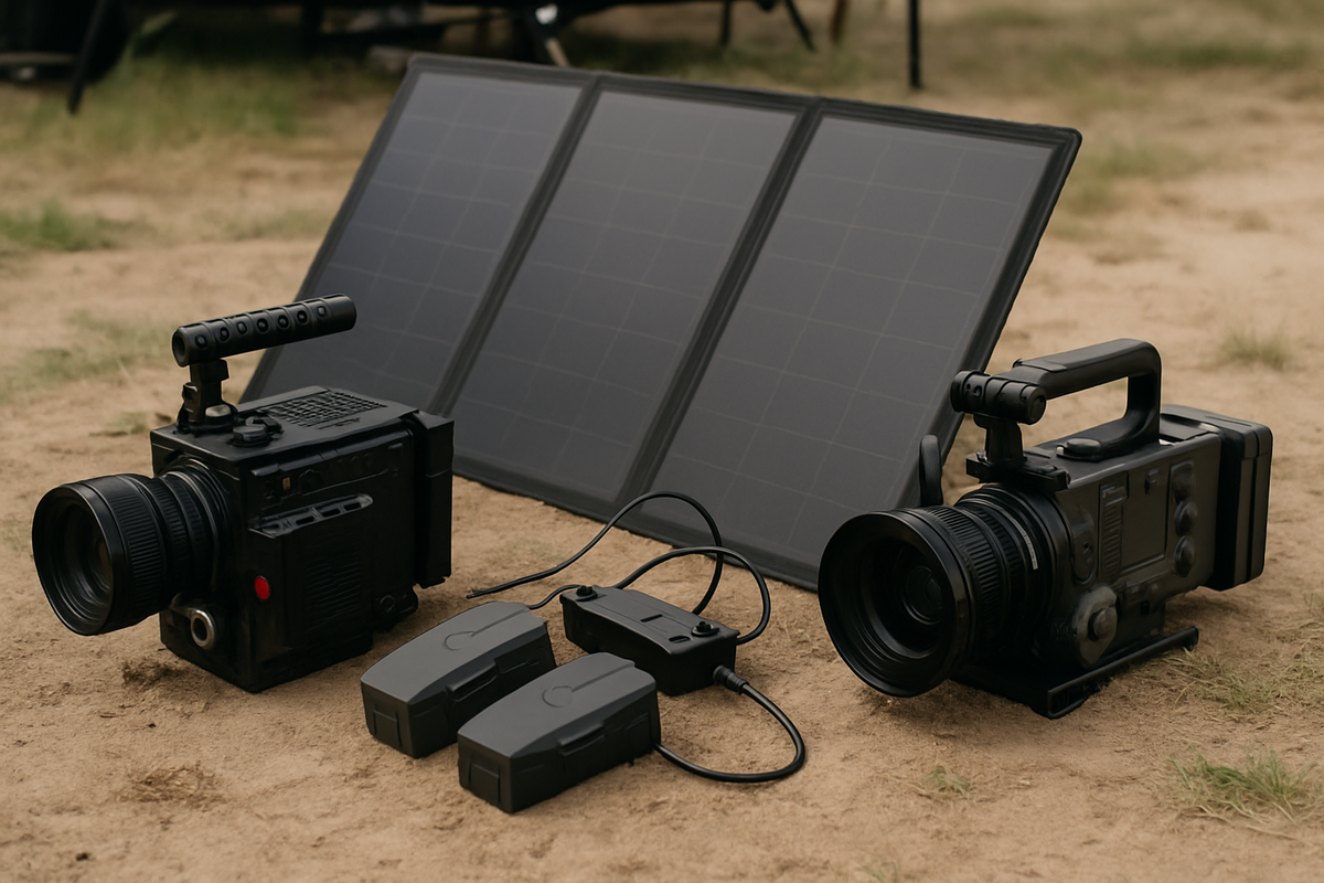 Can Portable Solar Run RED, ARRI and Drones All Day?