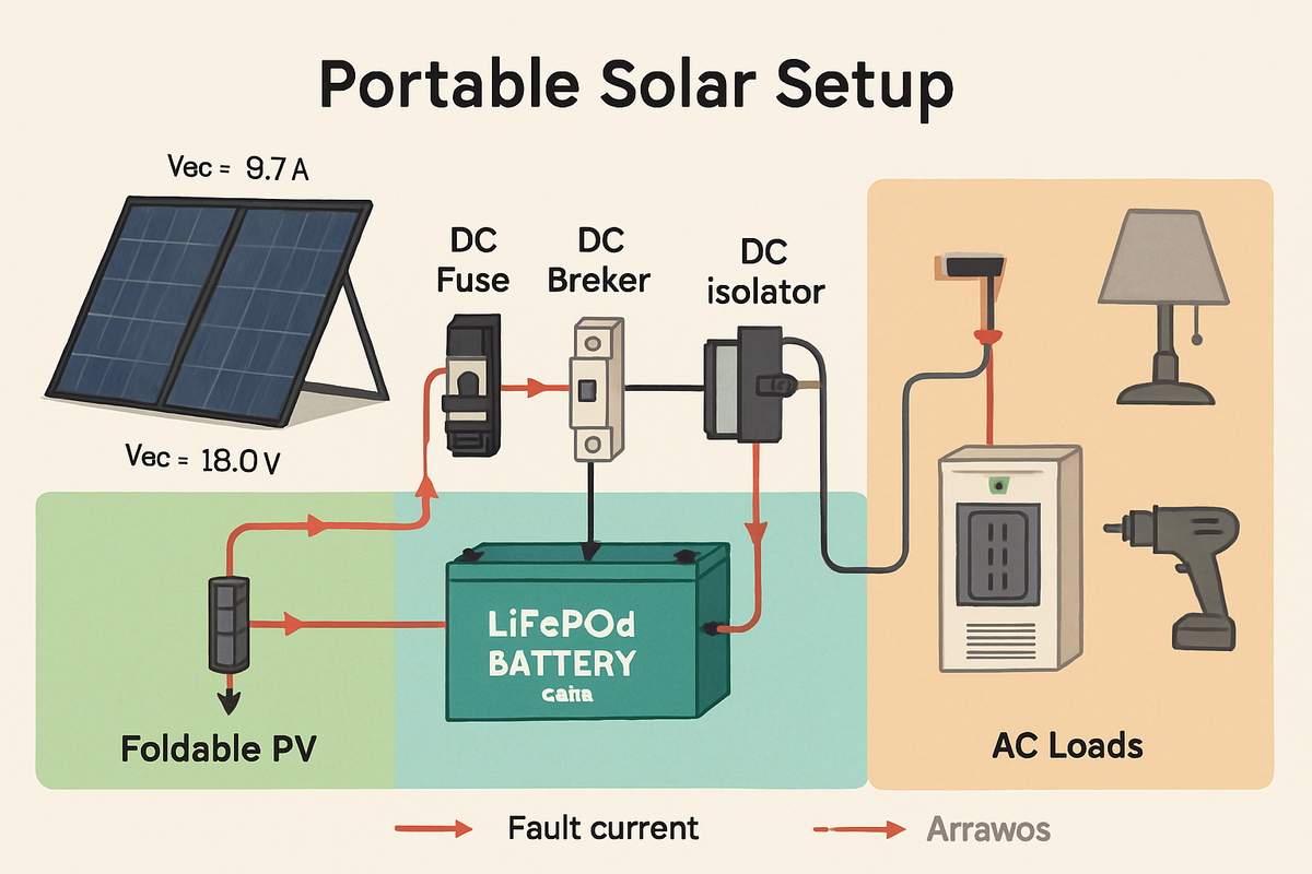 Ultimate guide to short-circuit safety in portable solar