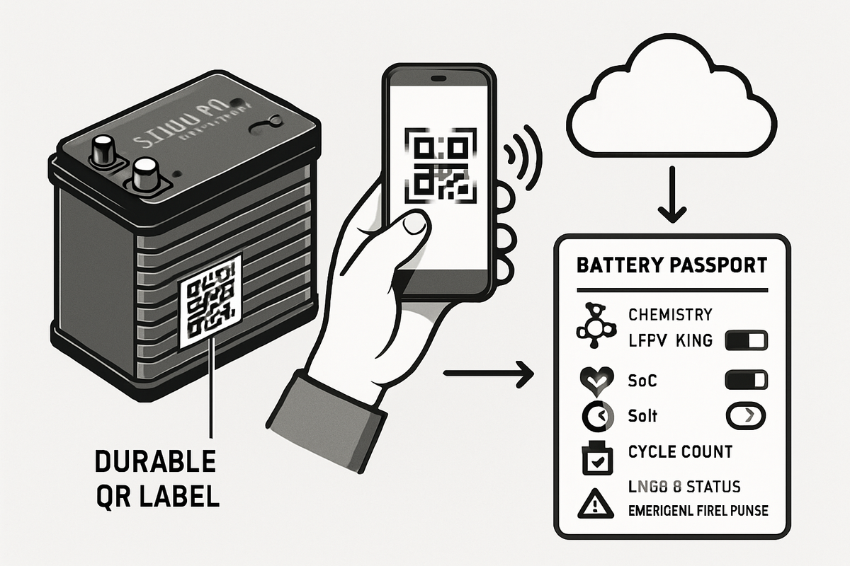 Battery Passport and Labels: The Next Leap in Fire-Safe Storage