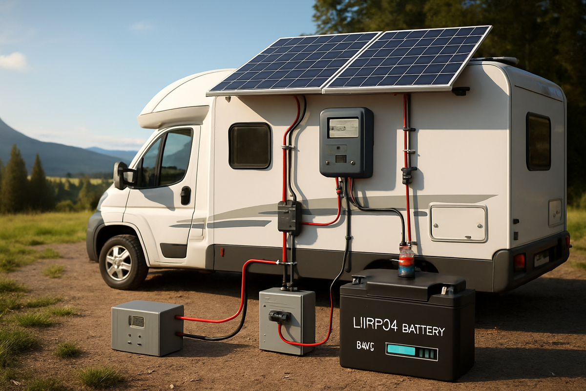 Safety First: RV Solar Wiring, Fusing, and LiFePO4 BMS