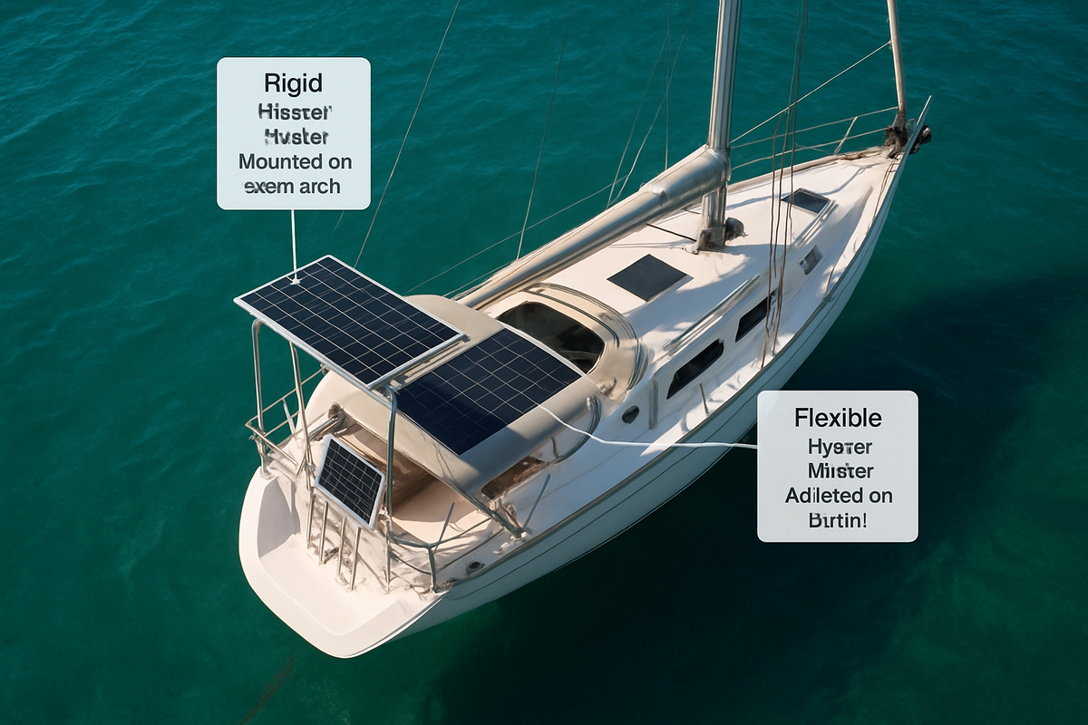 Flexible vs Rigid Marine Solar Panels: Which Suits Your Boat?