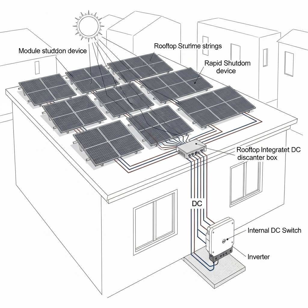 Are rooftop DC isolators still required under IEC/NEC?