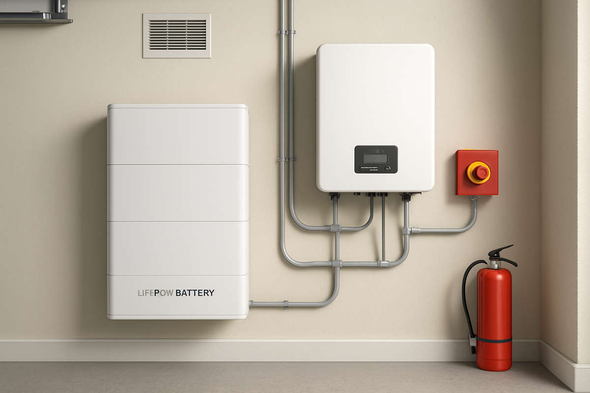 How to Install a Home ESS for Fire-Safe, Code-Compliant Operation