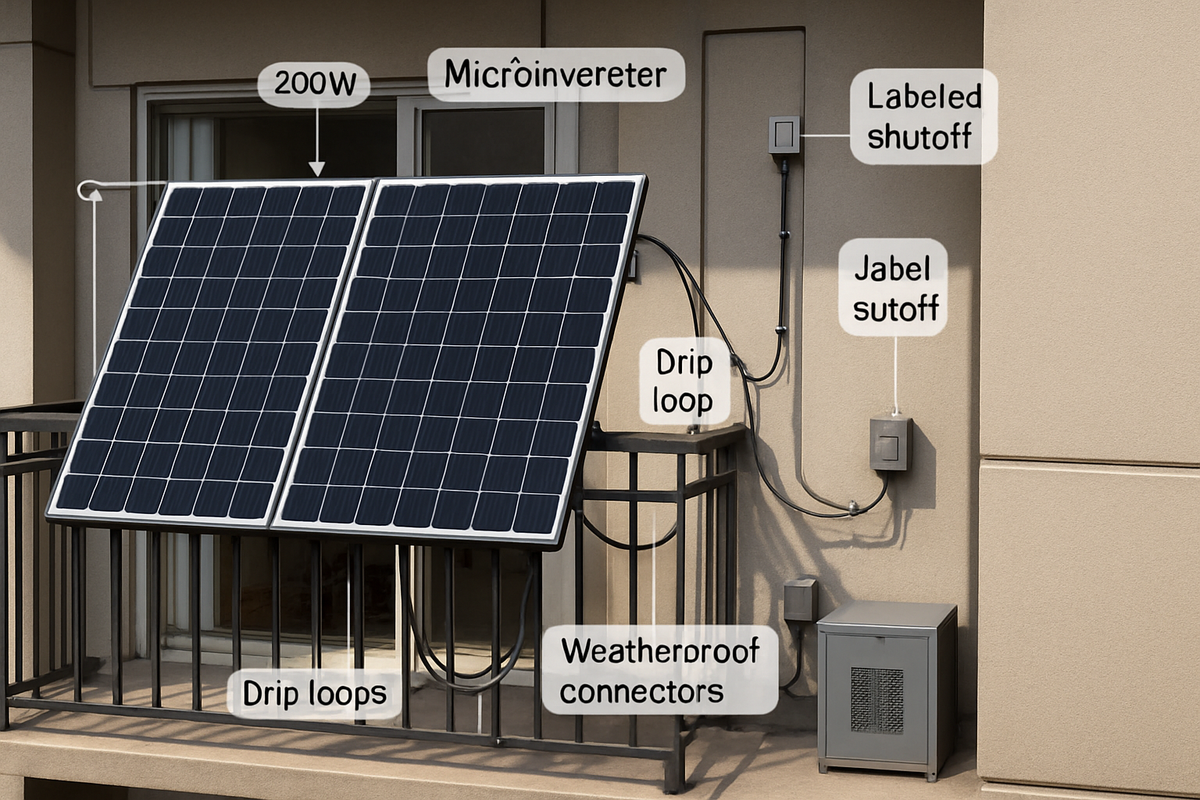 Myth vs Reality: Are Balcony Solar Panels a Fire Hazard?