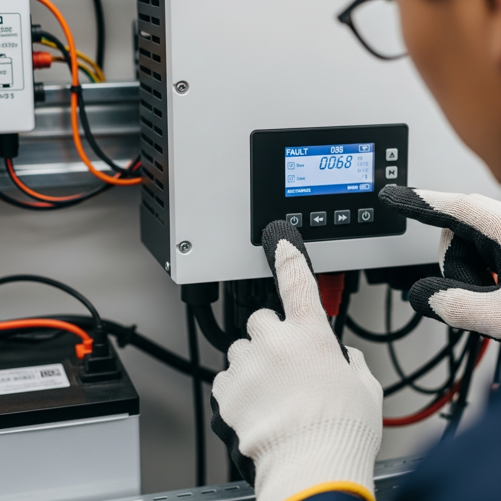 Troubleshooting Off-Grid Solar Inverter Trips Safely - Anern