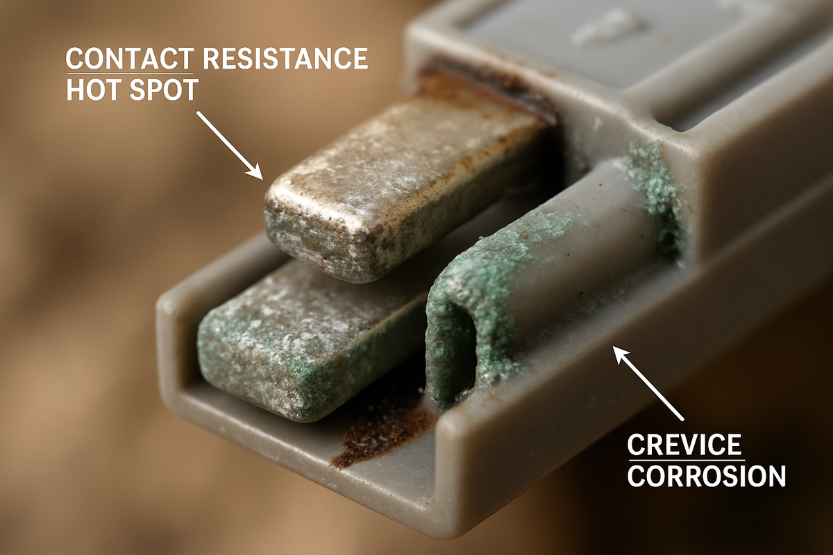 Case Study: Salt-Mist Corrosion in APP Power Connectors