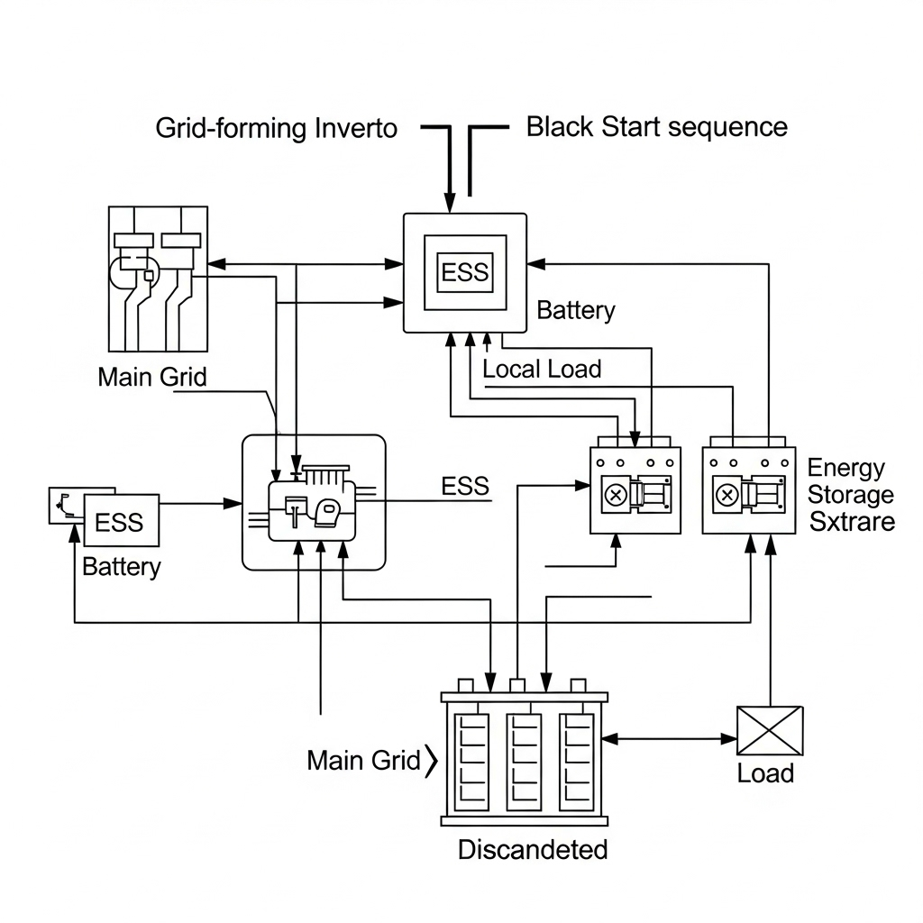 The blueprint for grid-forming ESS inverters and black start