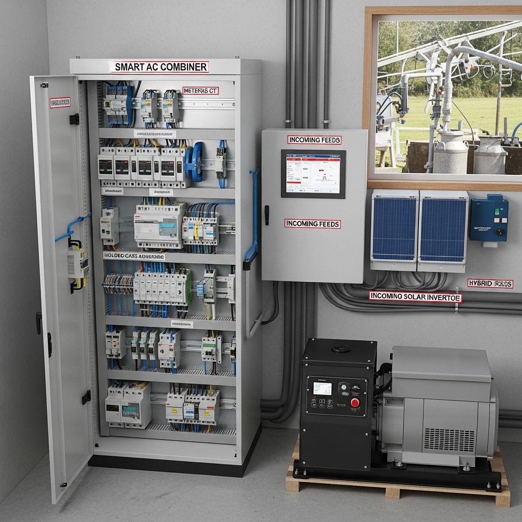 Case Study: Off-Grid Farms Using Smart AC Combiners