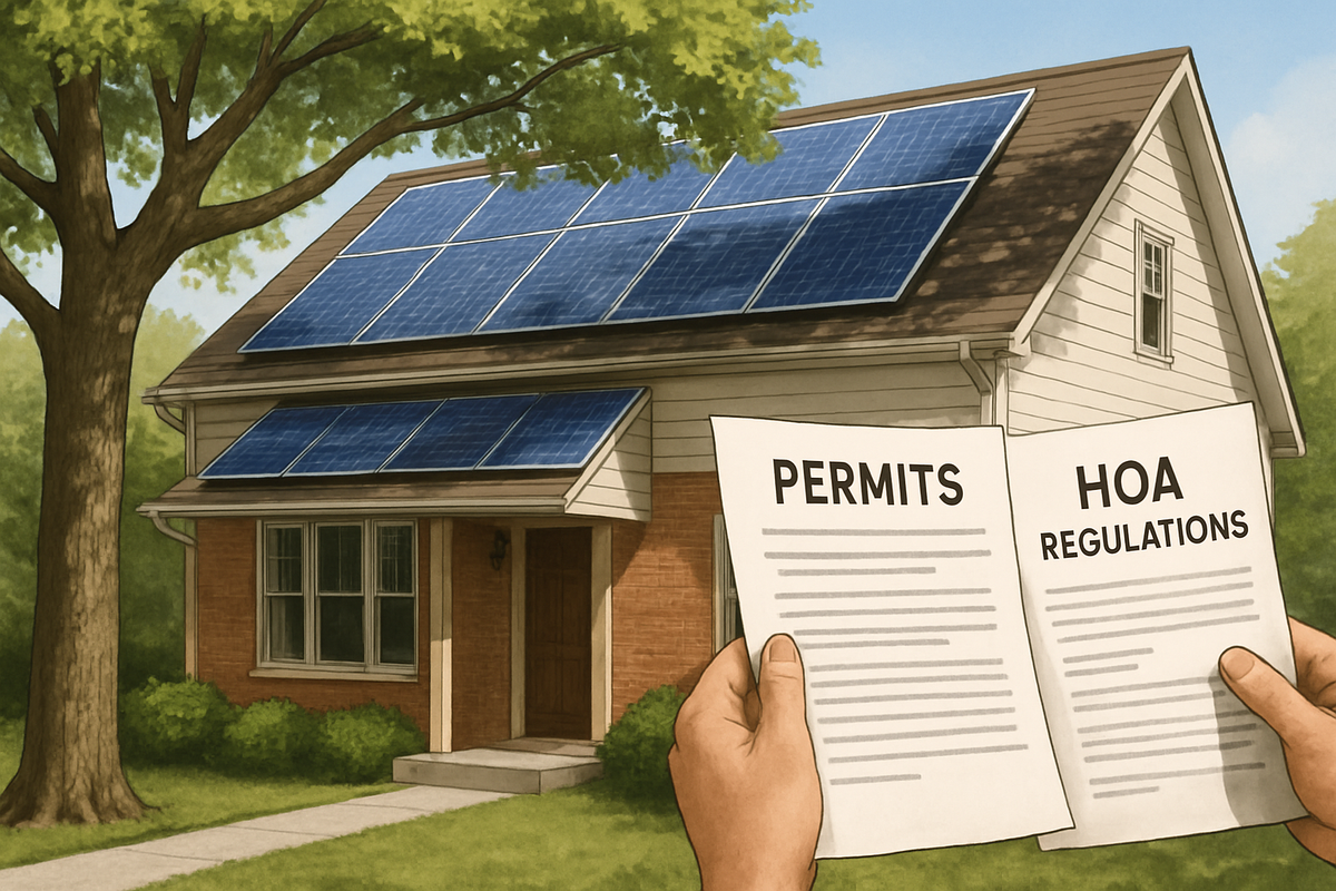Solar Rights, HOAs, and Shade: Permitting Risks to Watch