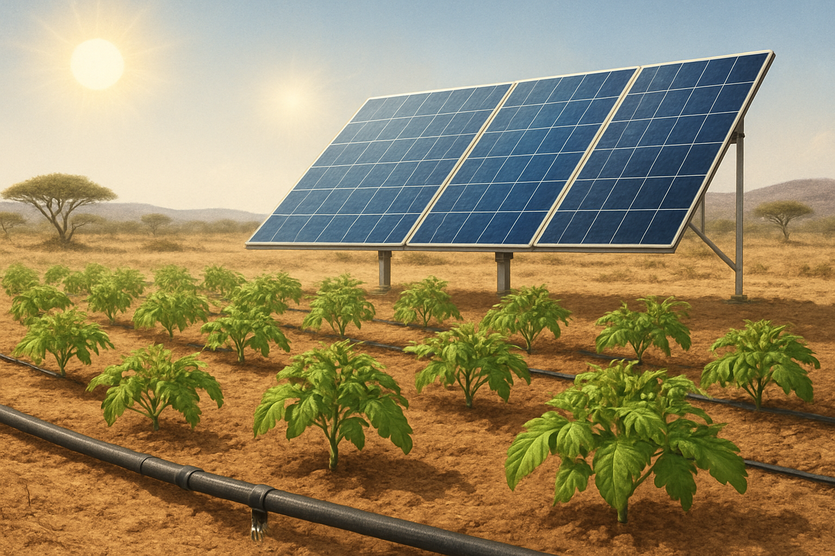 Case Study: Solar Drip Cut Water Use 60% in Arid Kenya