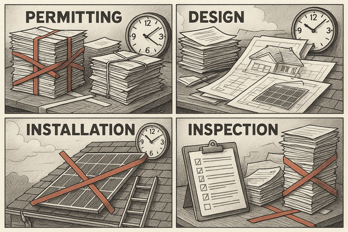 Permitting and Inspection Rules That Inflate PV Prices