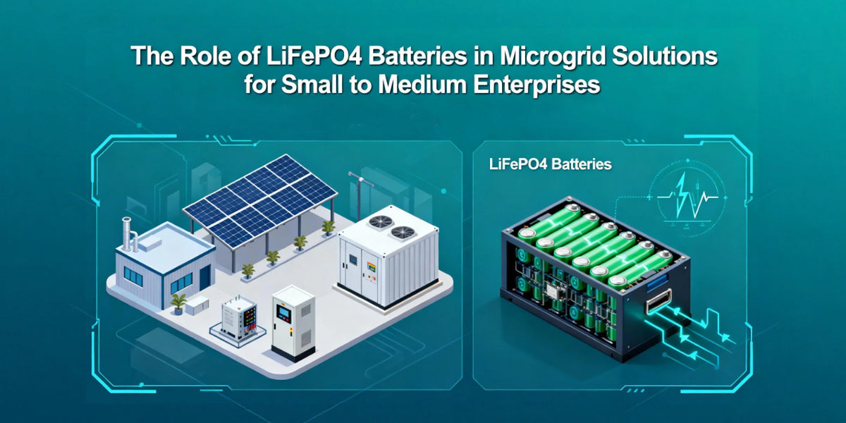 The Role of LiFePO4 Batteries in Microgrid Solutions for Small to Medium Enterprises