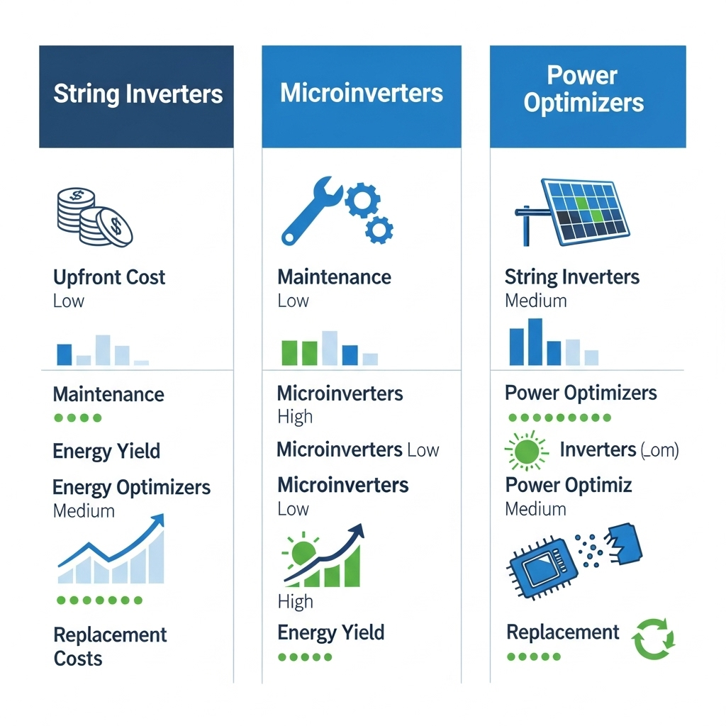 Inverter TCO: String vs Micro vs Optimizers Comparison - Anern