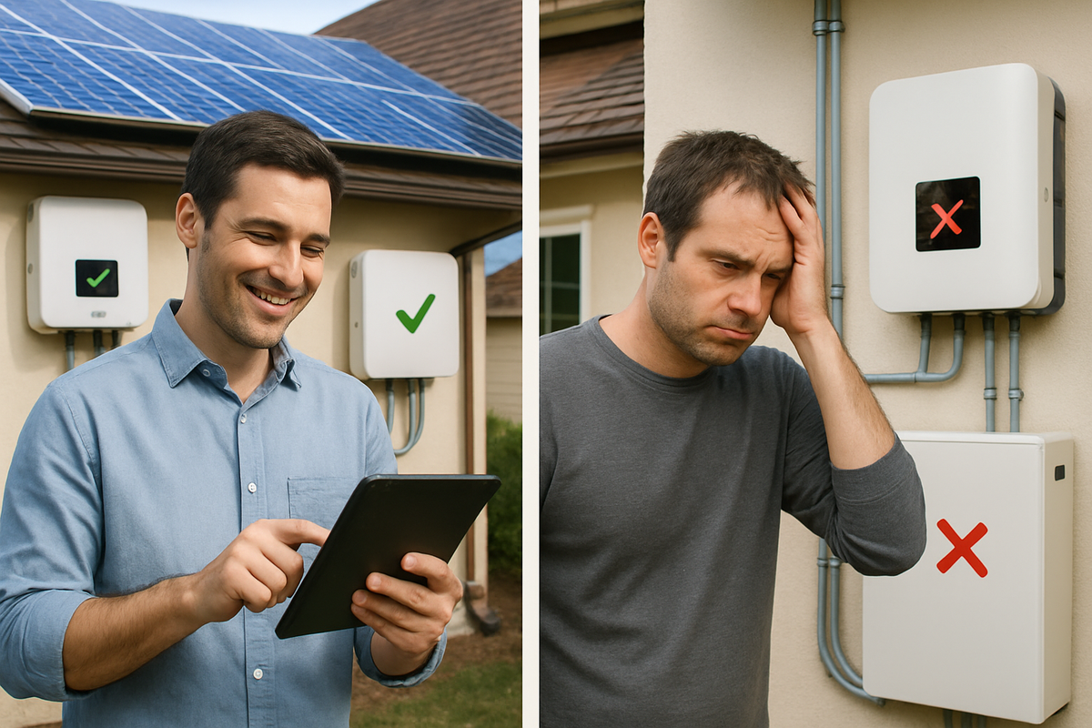 Case Study: Two Homes, One Checklist Catching Post-Install Issues