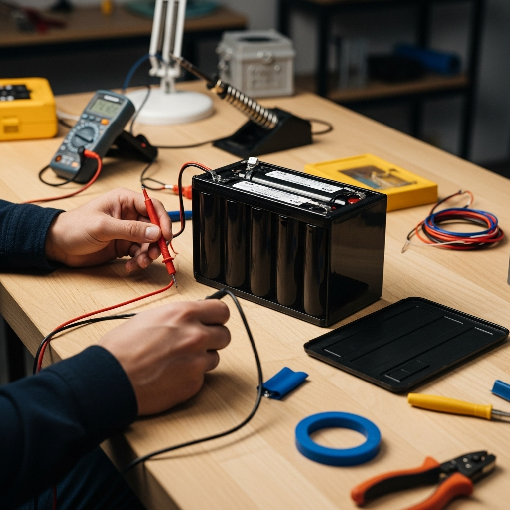 How to Verify LiFePO4 Packs with a Multimeter and BMS