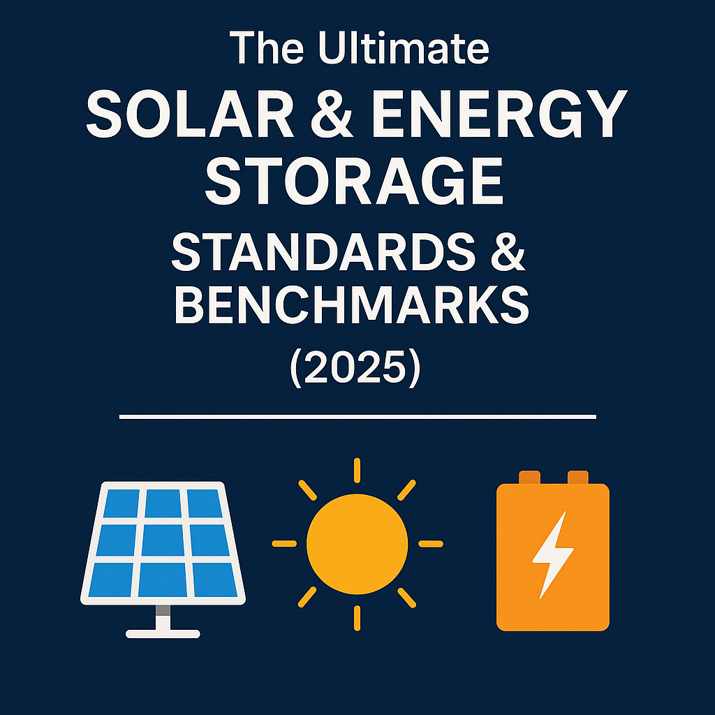 Solar & Storage Performance Benchmarks: Technical Guide - Anern