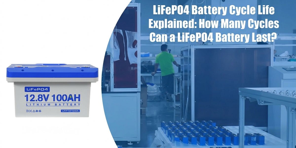 LiFePO4 Battery Cycle Life Explained: How Many Cycles Can a LiFePO4 Battery Last?