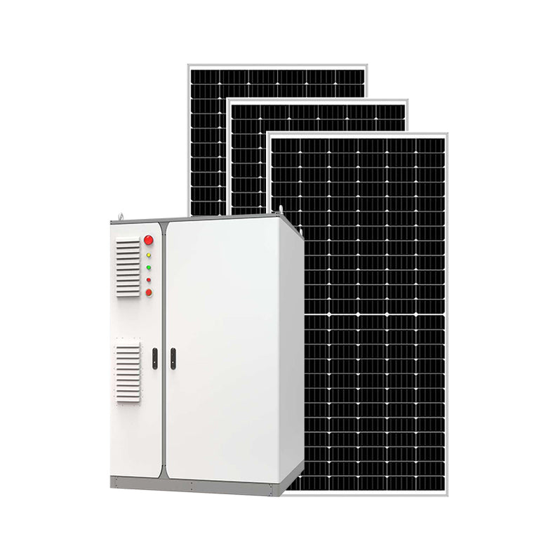100KW 215KWH Off Grid Commercial Outdoor Cabinet Energy Storage System
