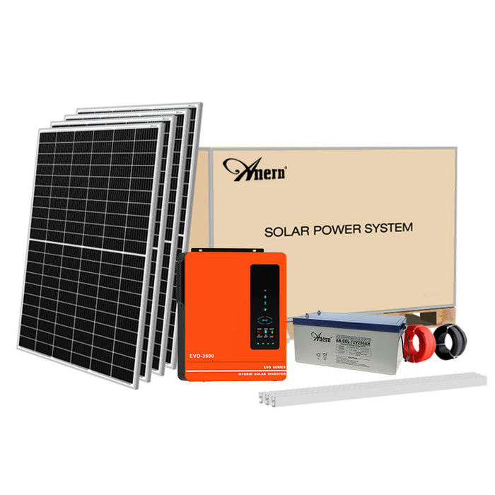 4.2KW Off-grid Lead-acid Battery Solar System