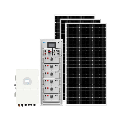 30KW 60KWH Industrial Hybrid Solar Battery Energy System