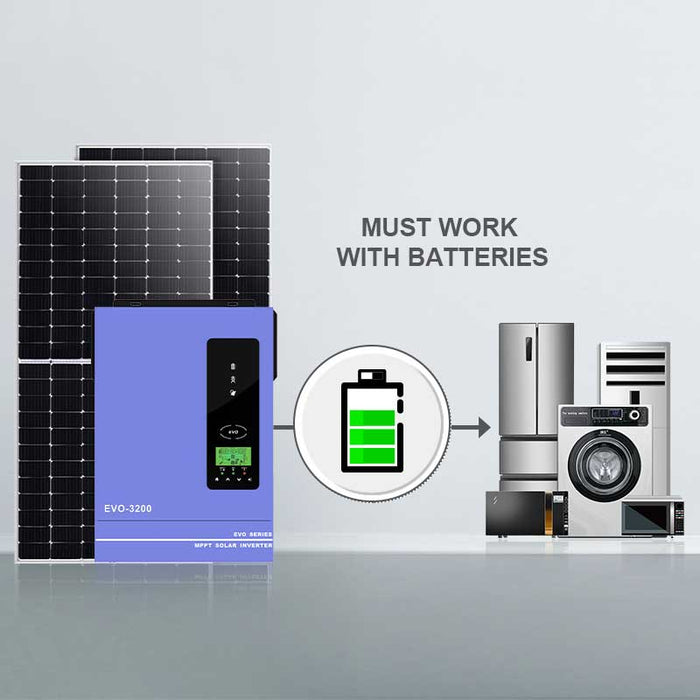 3200w 230VAC 24VDC Off-grid Solar Hybrid Inverter