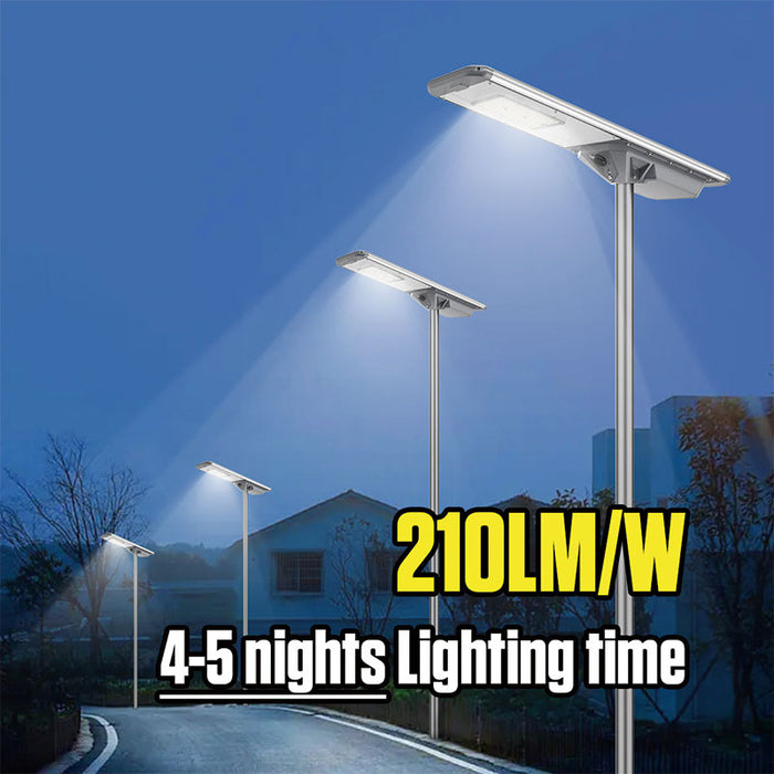 40W/60W/80W/100W/120W/150W High Brightness All-in-One Solar Street Light With LiFePo4 Battery