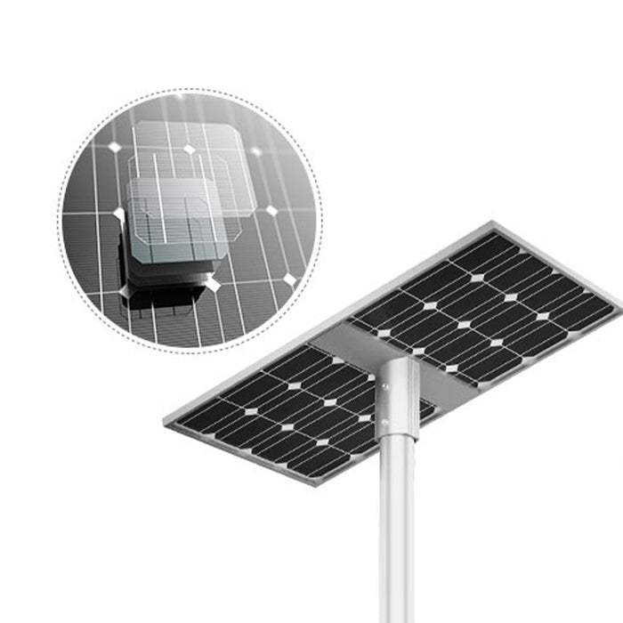 80w 100w 120w All in Two Semi Split Solar Street Light