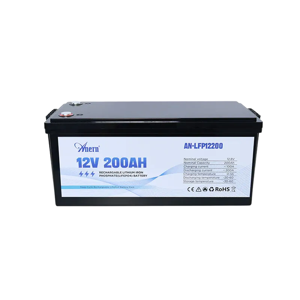 Lifepo4 12v 200Ah Lithium Ion Battery Pack