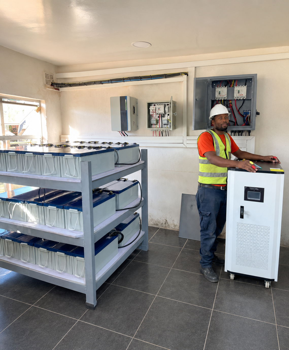Commercial Off-Grid Solar Power Project