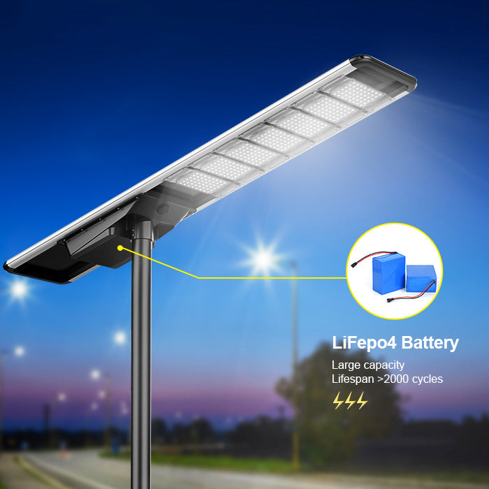 40W/60W/80W/100W/120W New Model High Brightness Integrated Outdoor All in One Solar Powered Energy Street Light