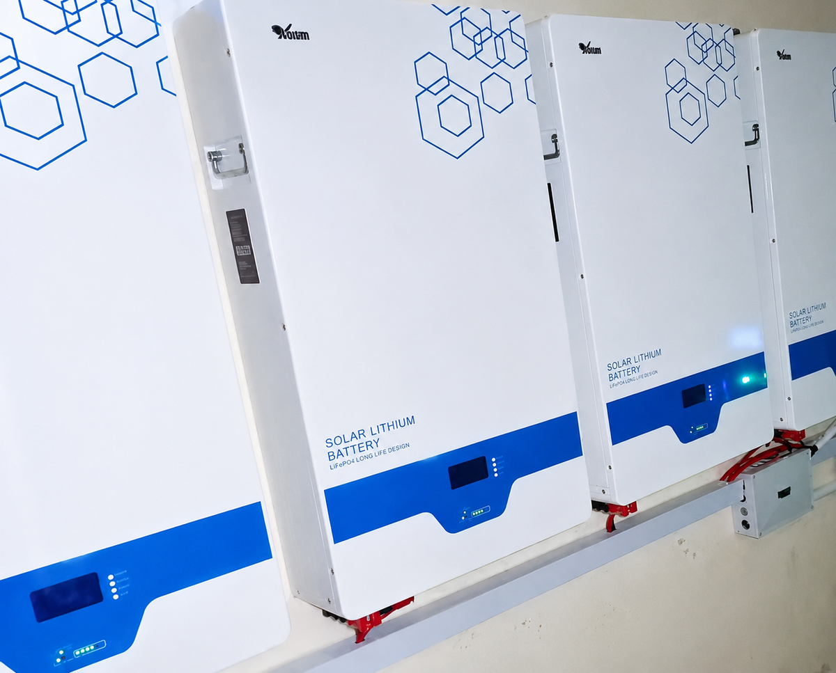 Solar inverter and energy storage installation detail