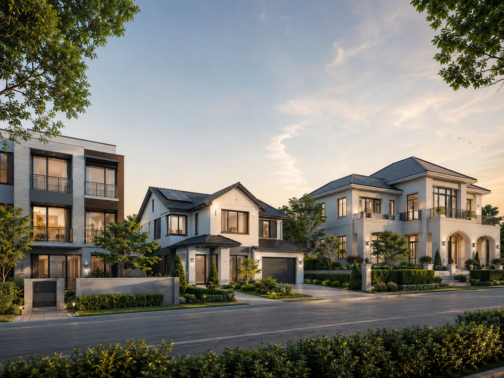 Different residential homes requiring different battery storage capacities