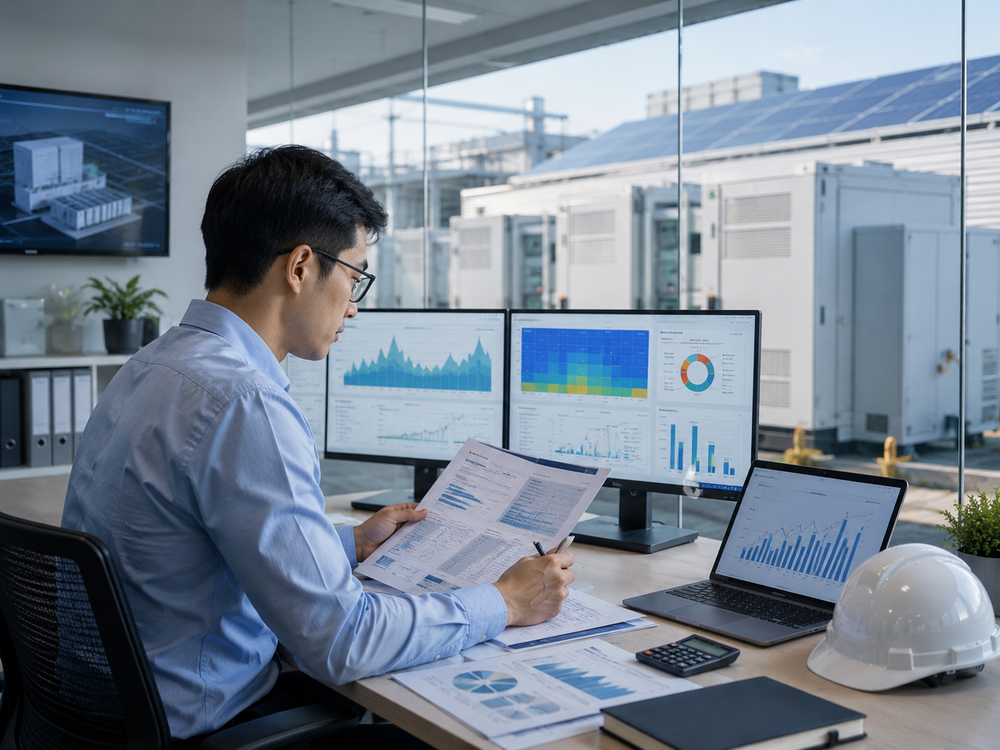 Commercial energy load and electricity tariff analysis